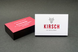 kirsch dorure a chaud carte de visite