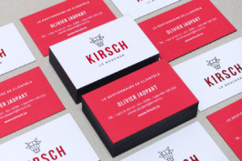 kirsch dorure a chaud carte de visite