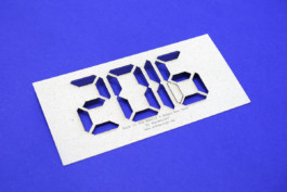 edn design decoupe à la forme carte de voeux