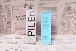 Pilen impression depliant marque page