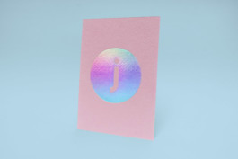 Dorure à chaud holographique