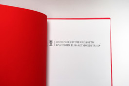 Concours reine elisabeth livre edition